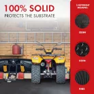 Gumiszőnyeg - 100x200 cm, vágható - SATURN - WALSER