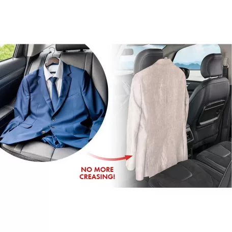 Vállfa fejtámlára - 44x10x25 cm - CARL - WALSER