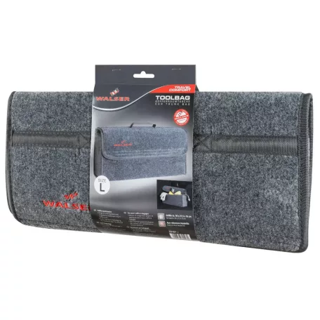 Autós tároló táska - L - szürke - 50x16x21 cm - WALSER