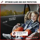 Napfényvédő háló oldalablakra 2 db - WALSER