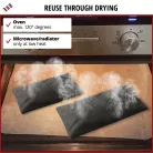 Páramentesítő szilikagél párna 1 kg - 28x15x5 cm - WALSER