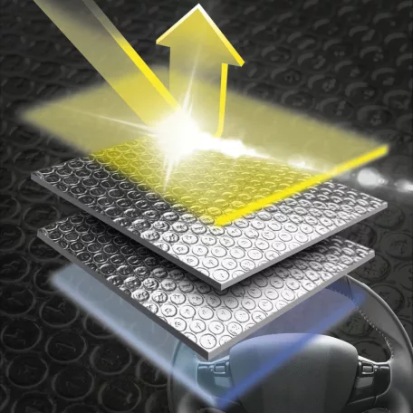 Napellenző thermo volánvédő 50x44 cm - WALSER