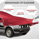 Autótakaró ponyva - beltéri - CAR - 1-380-429 cm - STRETCH PLUS - WALSER