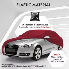   Autótakaró ponyva - beltéri - KOMBI - 4-380-439 cm - STRETCH PLUS - WALSER