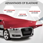 Autótakaró ponyva - beltéri - KOMBI - 4-380-439 cm - STRETCH PLUS - WALSER