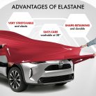 Autótakaró ponyva - beltéri - SUV - 7-370-424 cm - STRETCH PLUS - WALSER