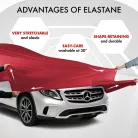 Autótakaró ponyva - beltéri - SUV - 8-425-459 cm - STRETCH PLUS - WALSER