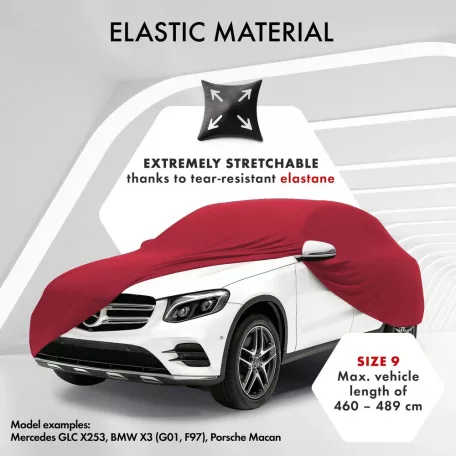 Autótakaró ponyva - beltéri - SUV - 9-460-489 cm - STRETCH PLUS - WALSER