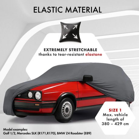 Autótakaró ponyva - beltéri - CAR - 1-380-429 cm - STRETCH PLUS - WALSER