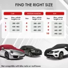 Autótakaró ponyva - beltéri - CAR - 3-483-534 cm - STRETCH PLUS - WALSER