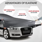 Autótakaró ponyva - beltéri - KOMBI - 4-380-439 cm - STRETCH PLUS - WALSER