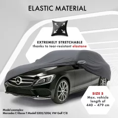   Autótakaró ponyva - beltéri - KOMBI - 5-440-479 cm - STRETCH PLUS - WALSER