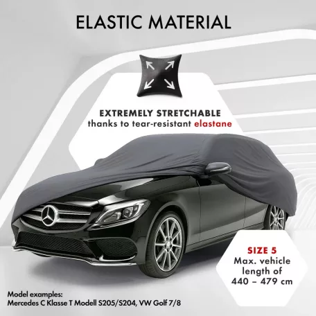 Autótakaró ponyva - beltéri - KOMBI - 5-440-479 cm - STRETCH PLUS - WALSER