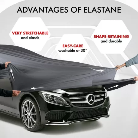 Autótakaró ponyva - beltéri - KOMBI - 5-440-479 cm - STRETCH PLUS - WALSER