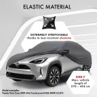 Autótakaró ponyva - beltéri - SUV - 7-370-424 cm - STRETCH PLUS - WALSER