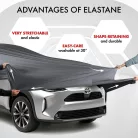 Autótakaró ponyva - beltéri - SUV - 7-370-424 cm - STRETCH PLUS - WALSER