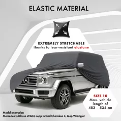   Autótakaró ponyva - beltéri - SUV - 10-490-520 cm - STRETCH PLUS - WALSER