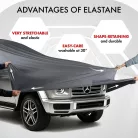 Autótakaró ponyva - beltéri - SUV - 10-490-520 cm - STRETCH PLUS - WALSER