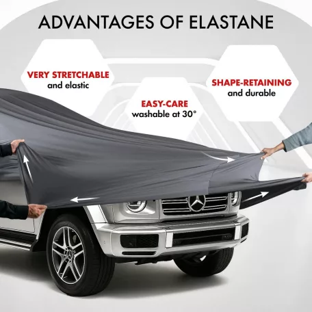 Autótakaró ponyva - beltéri - SUV - 10-490-520 cm - STRETCH PLUS - WALSER