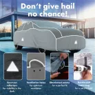 Autótakaró ponyva jégeső ellen - SUV - 6-370-424 - HYBRID + UV PROTECT - WALSER