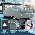 Autótakaró ponyva jégeső ellen - CAR - 4-475-524 - HYBRID + UV PROTECT - WALSER