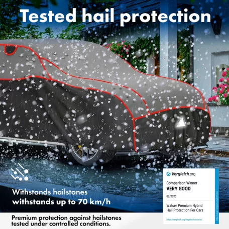 Autótakaró ponyva jégeső ellen - SUV - 7-425-459 - PREMIUM HYBRID - WALSER