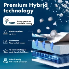   Autótakaró ponyva jégeső ellen - SUV - 9-490-520 - PREMIUM HYBRID - WALSER