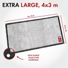 Napfényvédő alumínium árnyékolóháló 3x4 m StayCool - WALSER