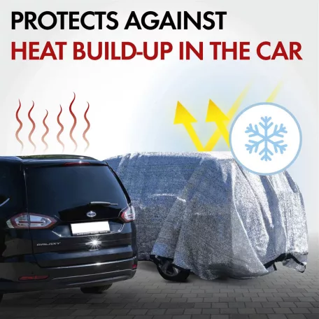 Napfényvédő alumínium árnyékolóháló 4x6 m StayCool - WALSER