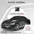 Autótakaró ponyva - beltéri - CAR - 3-483-534 cm - STRETCH PLUS - WALSER