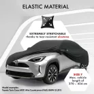 Autótakaró ponyva - beltéri - SUV - 7-370-424 cm - STRETCH PLUS - WALSER