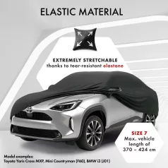   Autótakaró ponyva - beltéri - SUV - 7-370-424 cm - STRETCH PLUS - WALSER