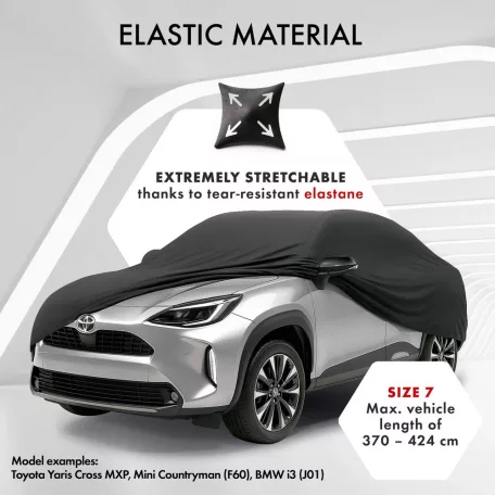 Autótakaró ponyva - beltéri - SUV - 7-370-424 cm - STRETCH PLUS - WALSER