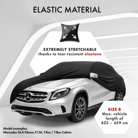 Autótakaró ponyva - beltéri - SUV - 8-425-459 cm - STRETCH PLUS - WALSER