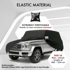   Autótakaró ponyva - beltéri - SUV - 10-490-520 cm - STRETCH PLUS - WALSER