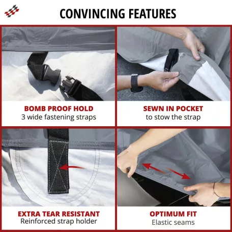 Autótakaró ponyva - négyévszakos - KOMBI - 6-480-508 - ALL WEATHER PLUS - WALSER