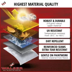   Autótakaró ponyva - négyévszakos - SUV - 9-460-489 - ALL WEATHER PLUS - WALSER