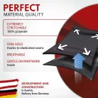 Motortakaró ponyva - BELTÉRI - VESPA - S méret - 185x90x100 cm fekete - WALSER