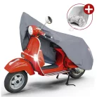 Motortakaró ponyva PREMIUM - SCOOTER - S méret - 185x90x100 cm szürke - WALSER