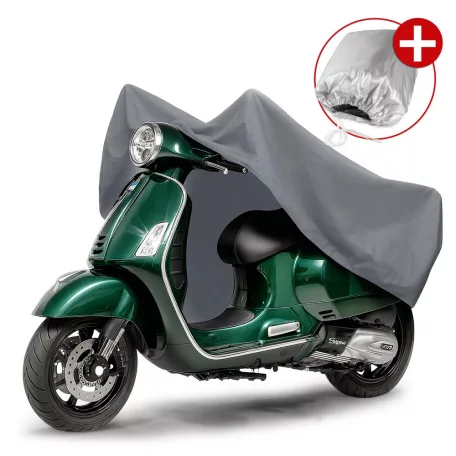 Motortakaró ponyva PREMIUM - SPORT - M méret - 215x95x120 cm szürke - WALSER