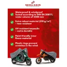 Motortakaró ponyva PREMIUM - ENDURO - XL méret - 255x110x135 cm szürke - WALSER