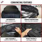 Autótakaró ponyva - beltéri - KOMBI - 6-480-508 cm - STRETCH - WALSER