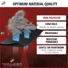   Autótakaró ponyva - beltéri - SUV - 7-370-424 cm - STRETCH - WALSER