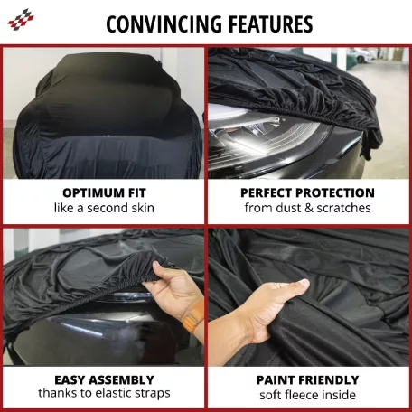 Autótakaró ponyva - beltéri - SUV - 7-370-424 cm - STRETCH - WALSER