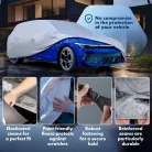 Autótakaró ponyva - négyévszakos - CAR - 3-483-534 - WALSER BASIC