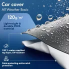 Autótakaró ponyva - négyévszakos - KOMBI - 6-480-508 - WALSER BASIC