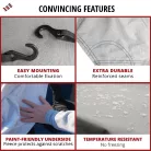 Autótakaró félponyva - négyévszakos - M méret - All Weather Basic - WALSER