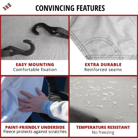 Autótakaró félponyva - négyévszakos - M méret - All Weather Basic - WALSER