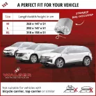 Autótakaró félponyva - négyévszakos - M méret - All Weather Basic - WALSER