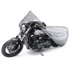 Motortakaró ponyva BASIC - CHOPPER - L méret - 250x100x130 cm ezüst - WALSER